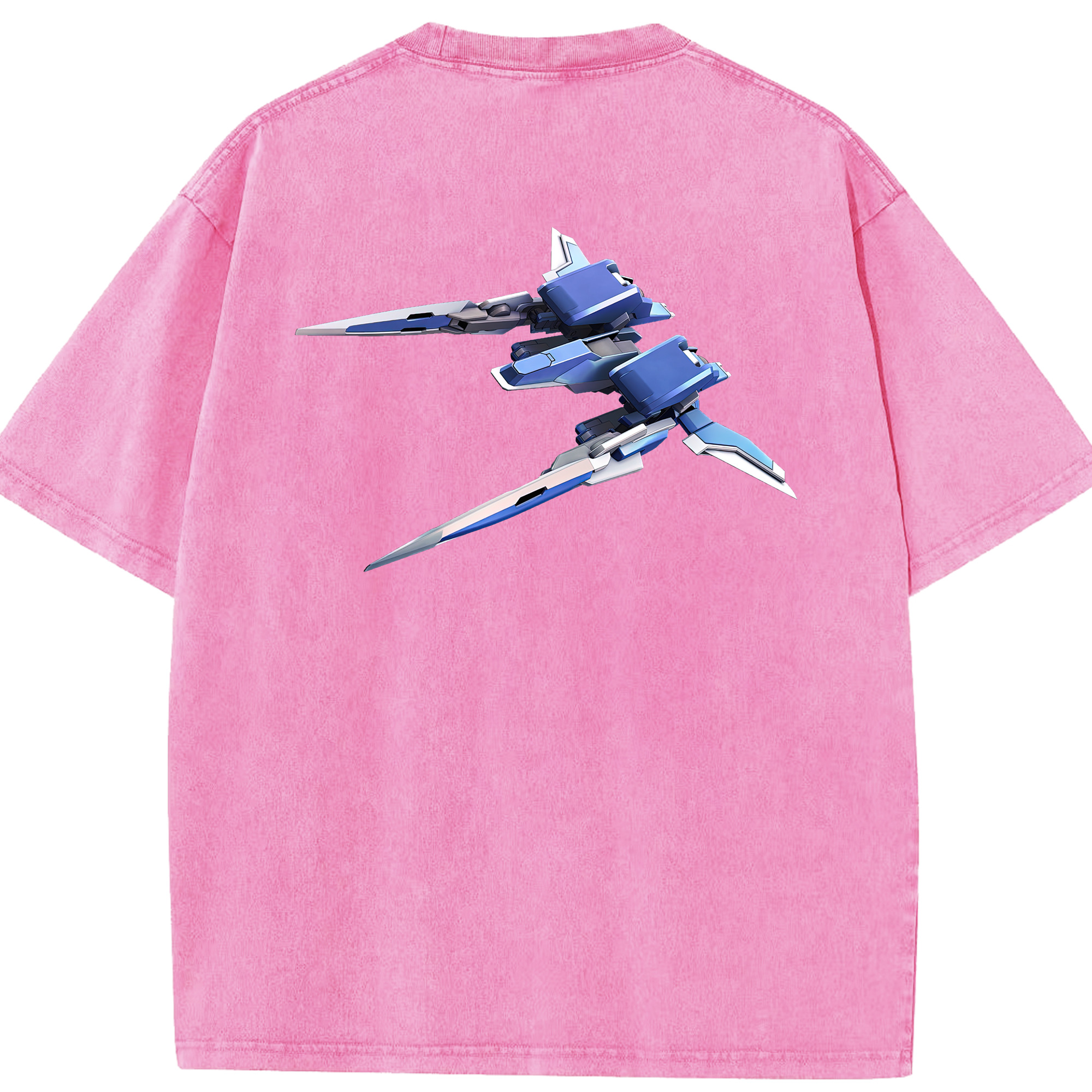 （画像用） 機動戦士ガンダム Mobile Suit Gundam 綿100% ヴィンテージ風 半袖Tシャツ（背面プリント）